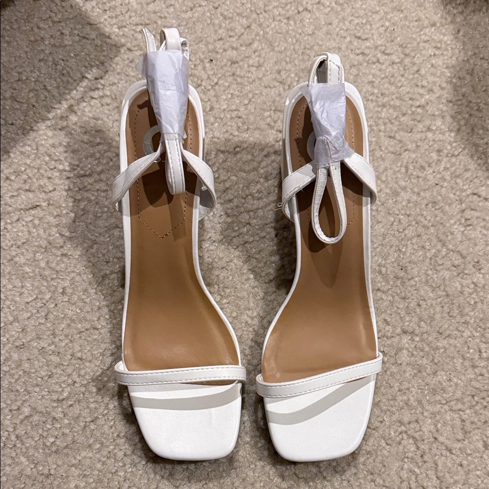 Elegant White Women's Sandals